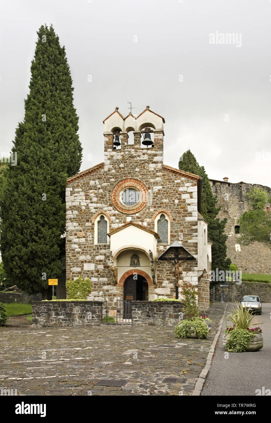 Chapelle du Saint Esprit à Gorizia. Italie Banque D'Images