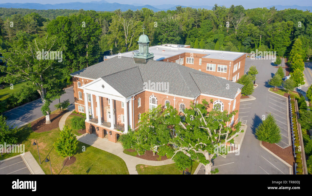 L'École, Biltmore Asheville, NC, USA Banque D'Images