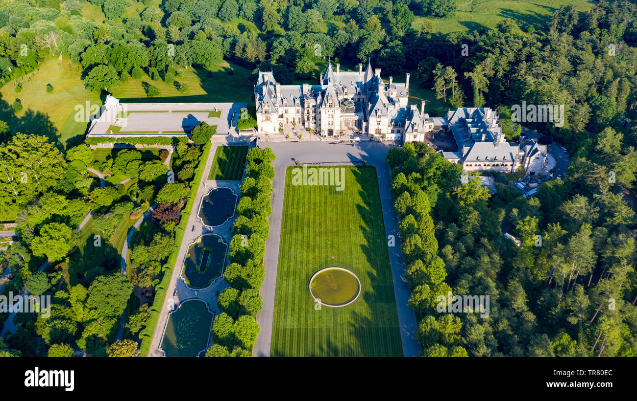 Chambre de Biltmore, Biltmore Estate, Asheville, NC, USA Banque D'Images