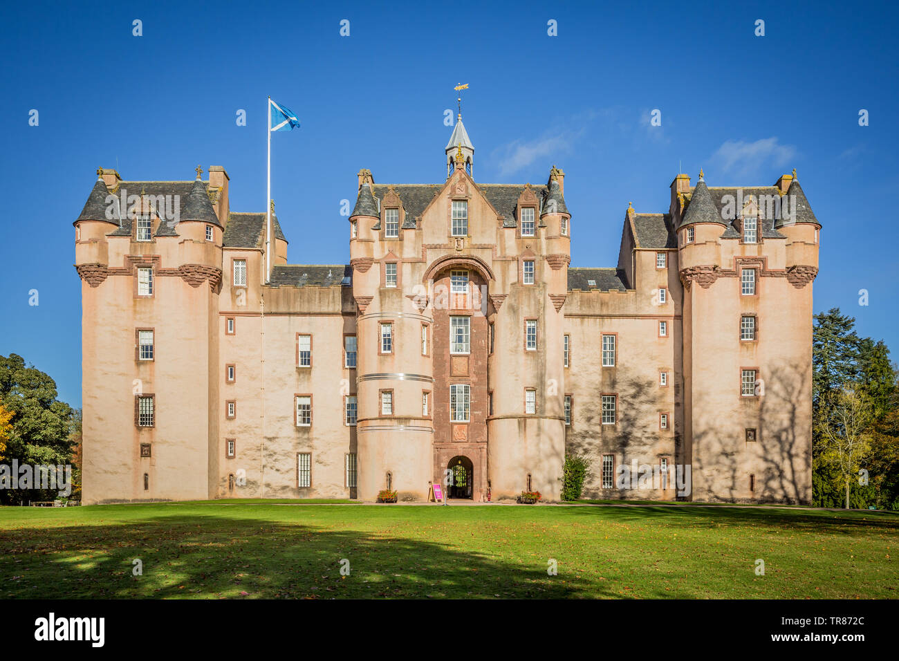 Fyvie Castle, Scotland Banque D'Images