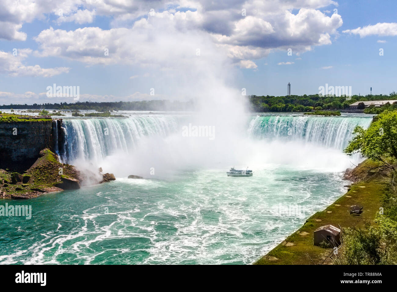 Niagara Falls - les chutes Horseshoe Banque D'Images