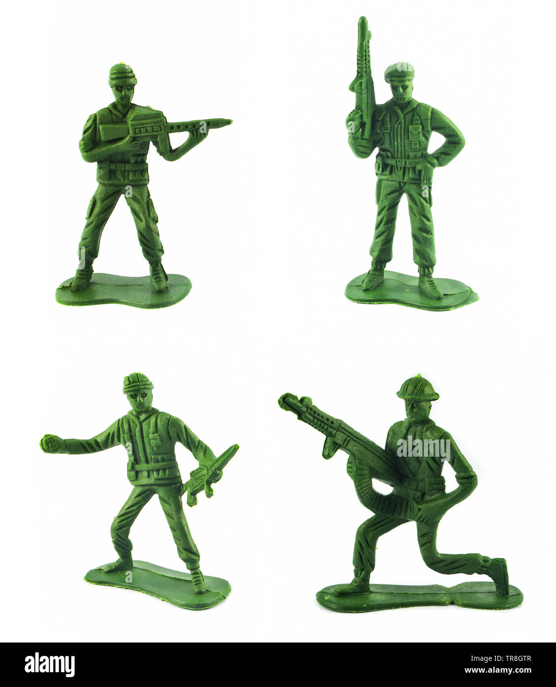 360 Pièces Soldats De Plomb Jouets - Soldats Plastique 2 Couleurs Vert Et Marron - Jouets Armée Pour Enfants
