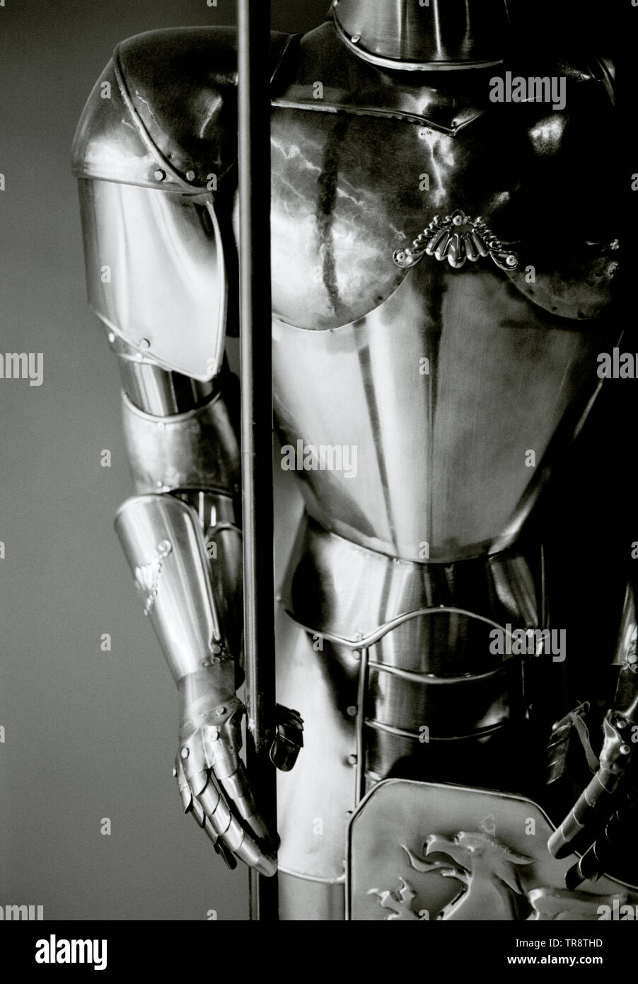 Armure de chevalier médiéval Banque D'Images