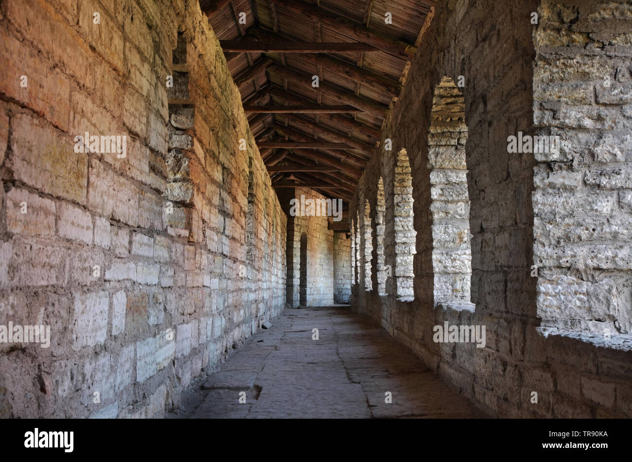 Forteresse Oreshek à Shlisselburg. L'oblast de Léningrad. La Russie Banque D'Images