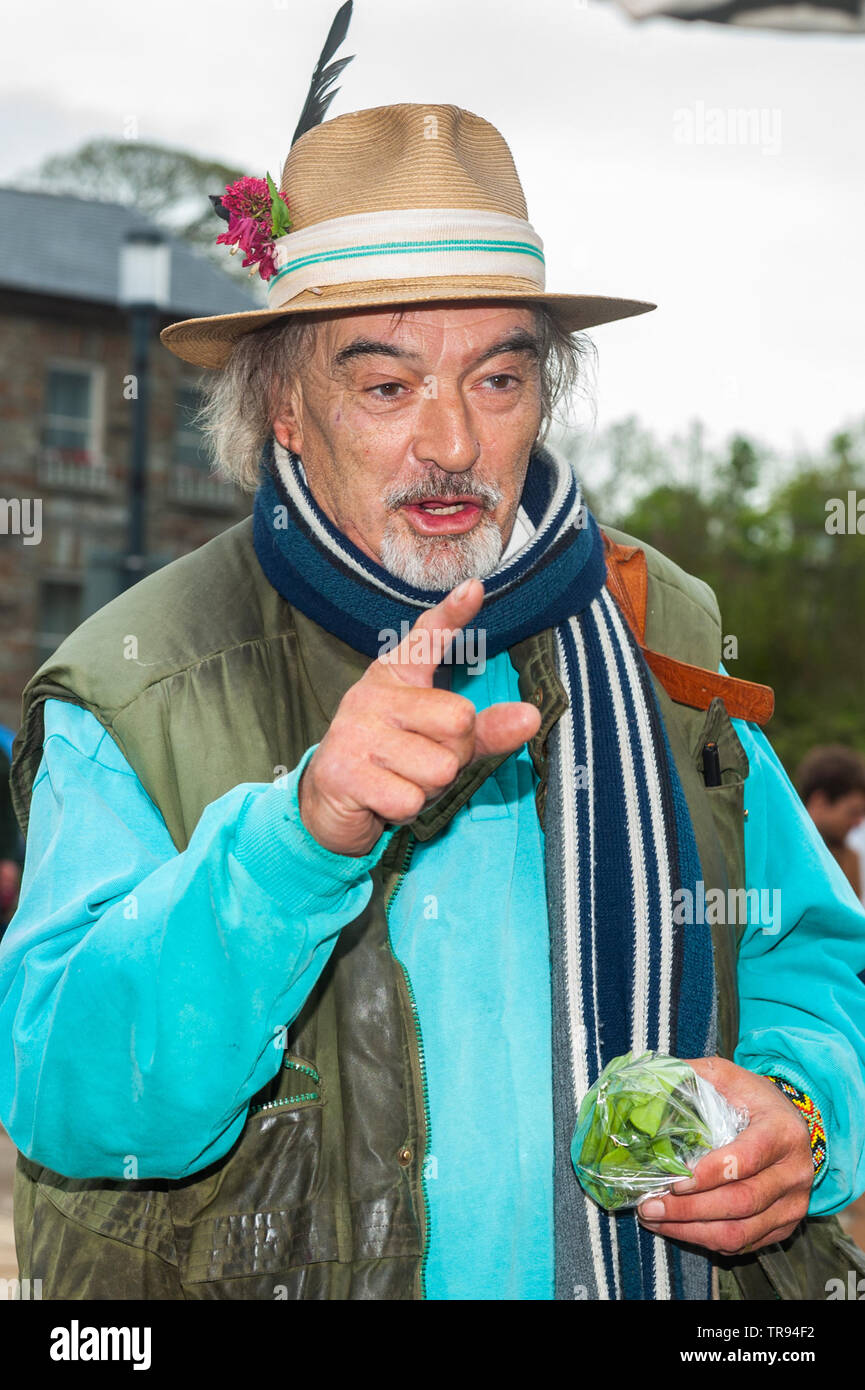 Bantry, West Cork, Irlande. 31 mai 2019. Ian Bailey, l'homme qui est jugé par contumace en France pour le meurtre de Sophie Toscan du Plantier, était à Bantry Market ce matin. Un verdict est attendu dans le procès aujourd'hui. Crédit : AG News/Alay Live News Banque D'Images