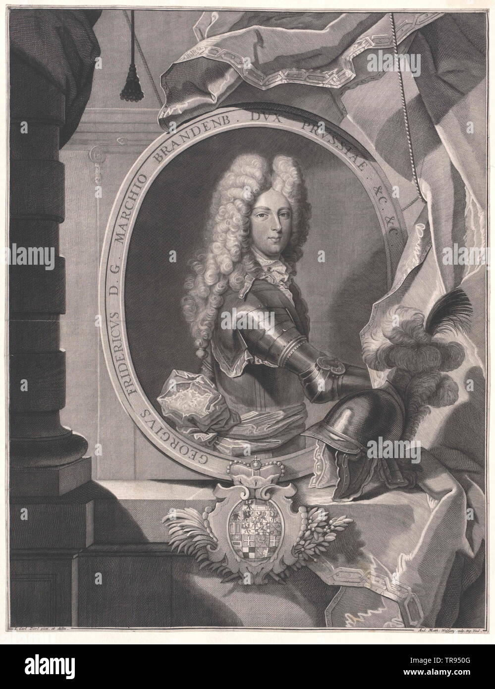 Georg von Brandenburg-Ansbach Frederick, margrave, Additional-Rights Clearance-Info-Not-Available- Banque D'Images