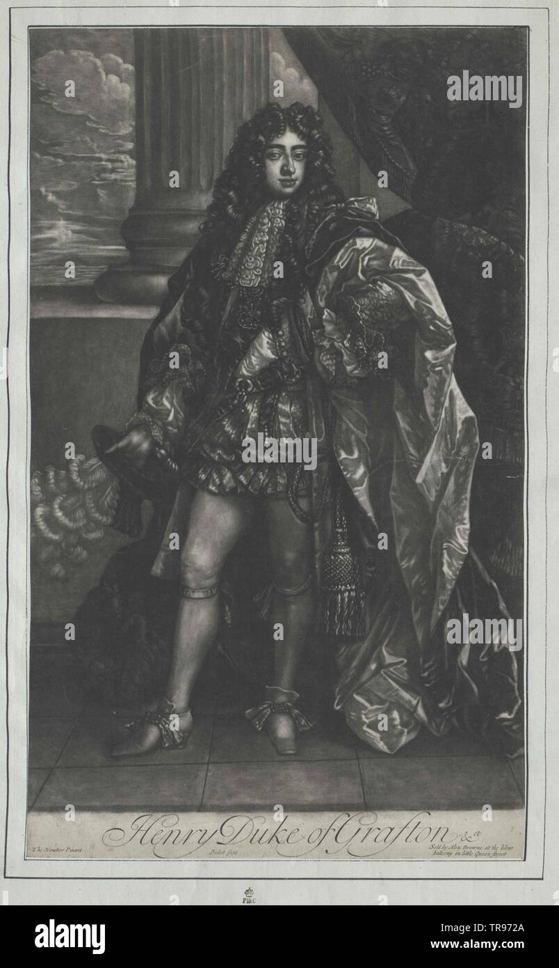Henry Fitzroy, duc de Grafton, Additional-Rights Clearance-Info-Not-Available- Banque D'Images