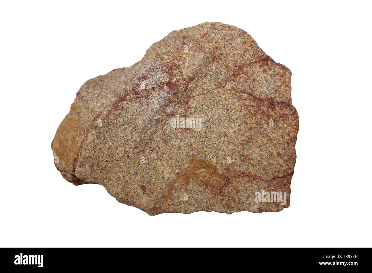 - Port de la latérite latérite na Spaniagh - Weathered Basalte - Tertiaire, Giant's Causeway, Co Antrim Banque D'Images