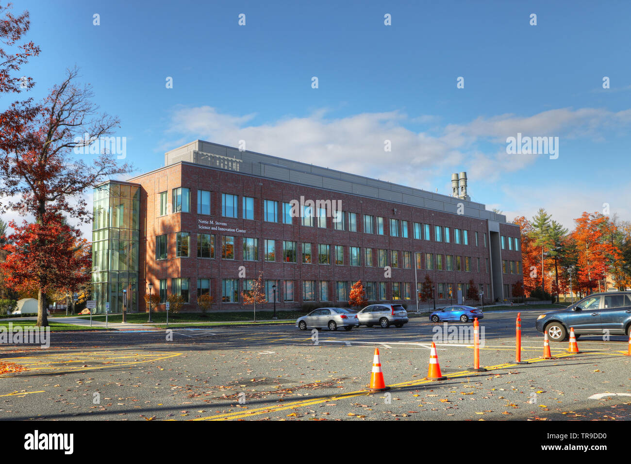 Le centre des sciences à l'Université d'état de Westfield, Massachusetts Banque D'Images