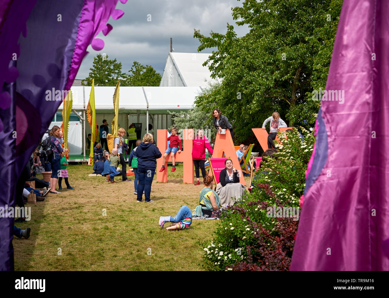 Le Hay Festival, Hay-on-Wye, au Pays de Galles, 2019 Banque D'Images
