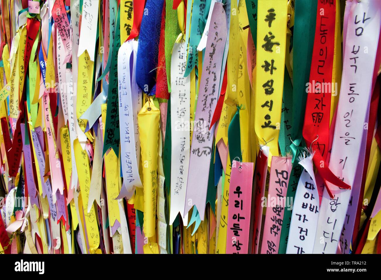 Zone démilitarisée de Corée DMZ Banque D'Images