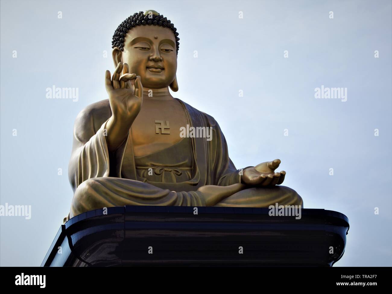 Grand Bouddha de FO Guang Shan Bouddha Memorial à Kaohsiung, Taiwan Banque D'Images
