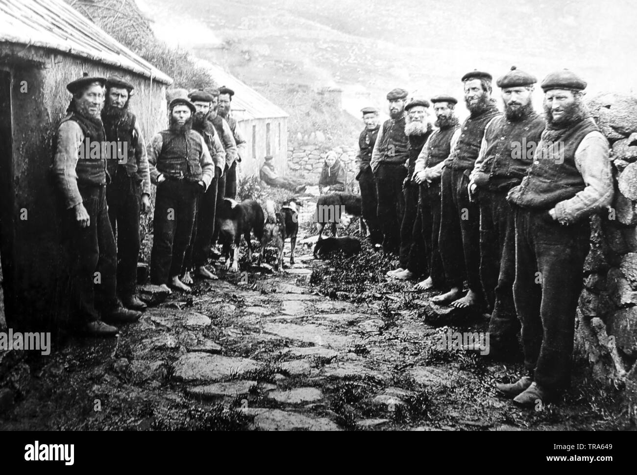 Les membres du Parlement, St Kilda, l'Écosse, l'ère victorienne Banque D'Images
