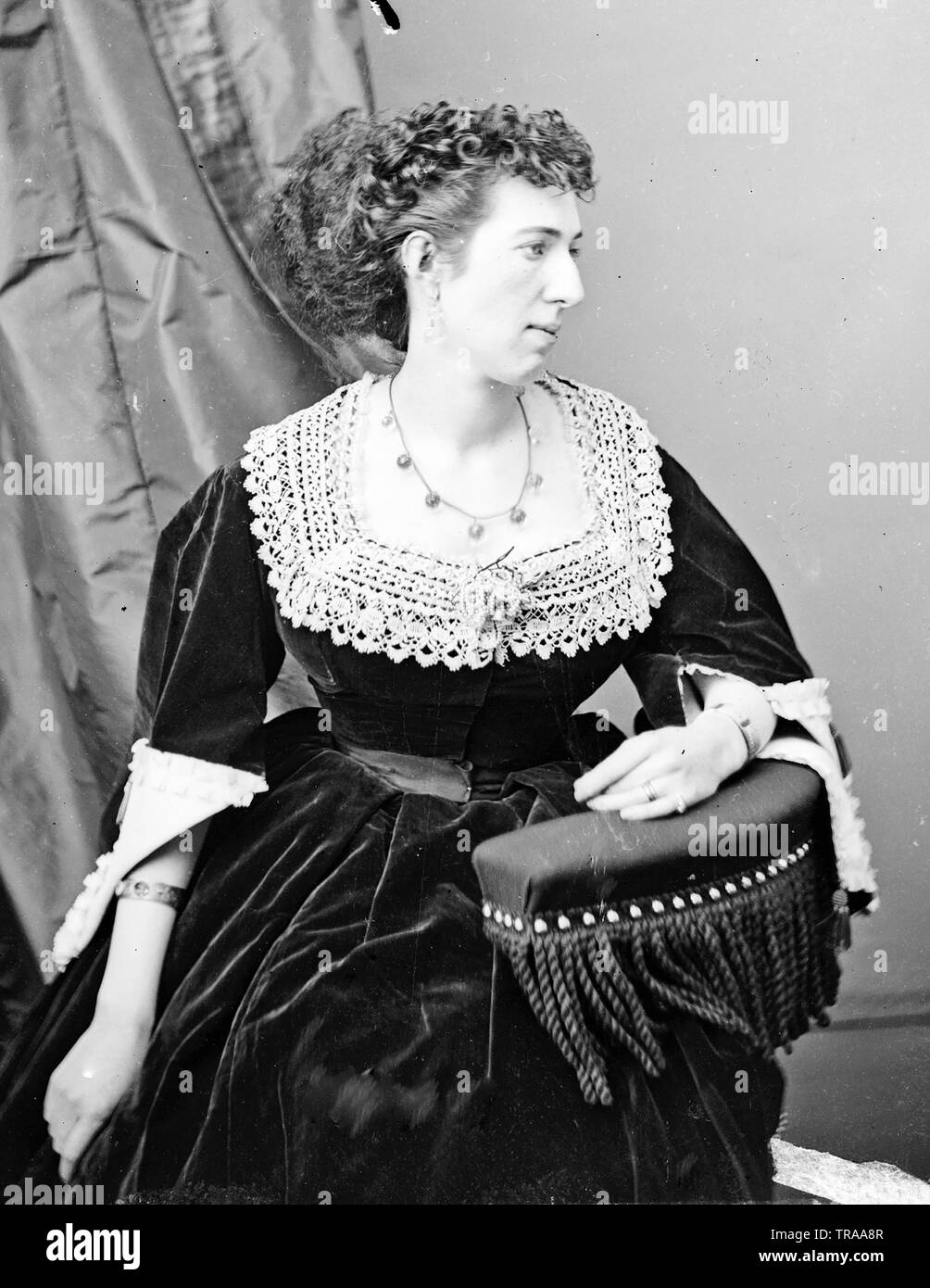 BELLE Boyd (1844-1900) espion confédéré durant la guerre civile américaine Banque D'Images