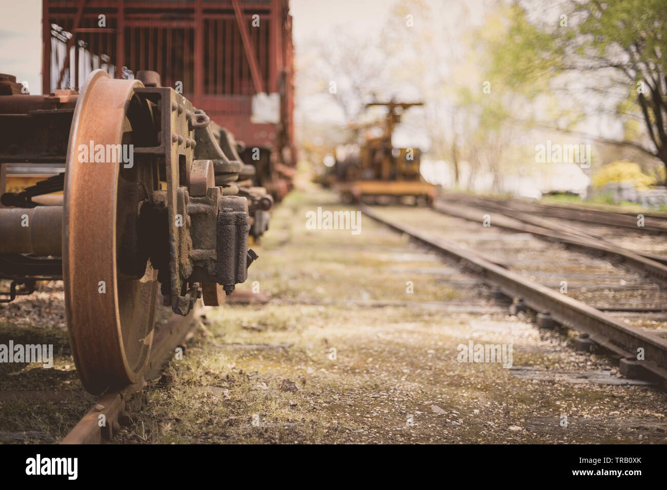 Ancien train de marchandises Banque de photographies et d’images à ...