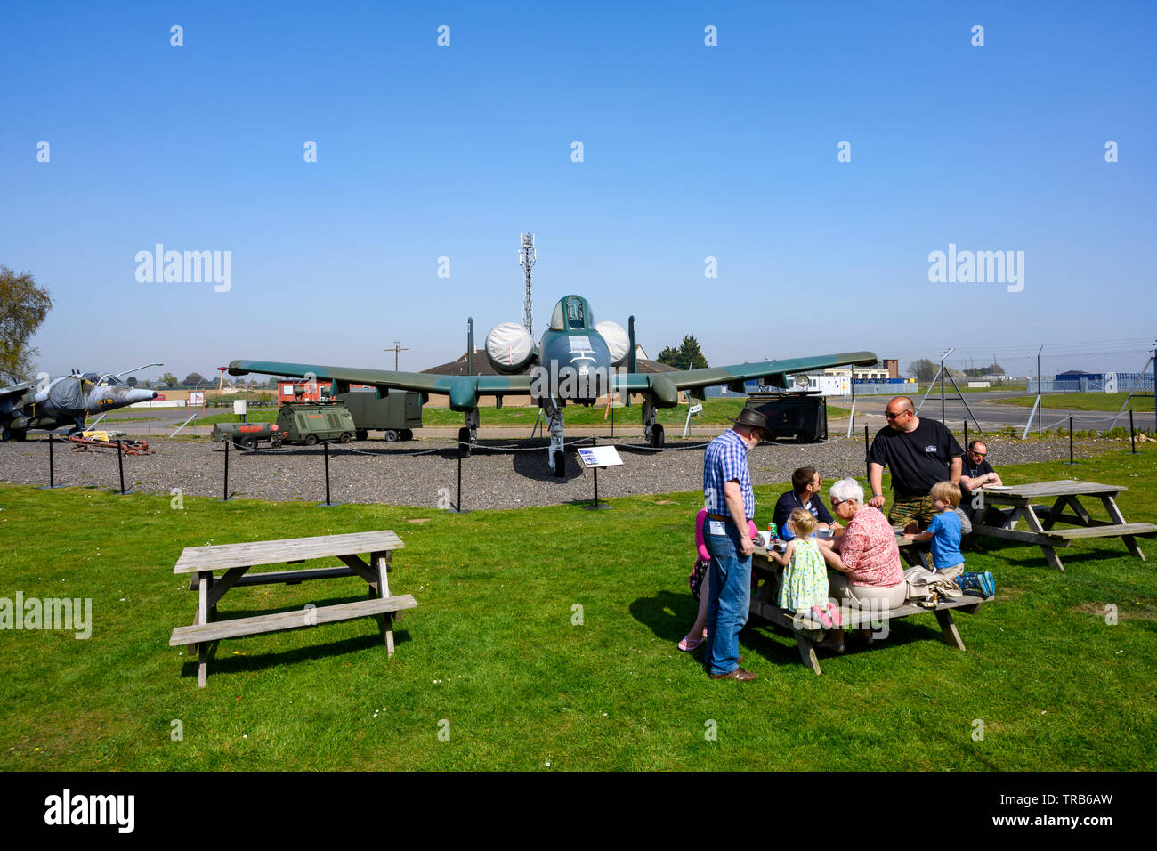 Le musée de la guerre froide de Bentwaters, Suffolk, Angleterre. Banque D'Images