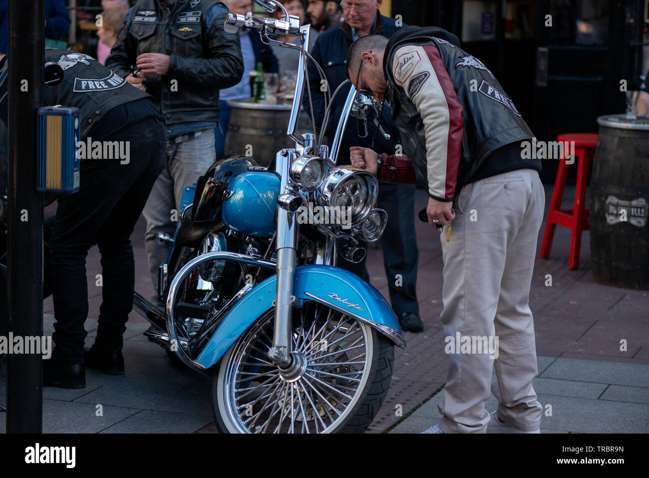 Killarney Irlande. 'Harley Davidson' Bike Fest rassemblement. Banque D'Images