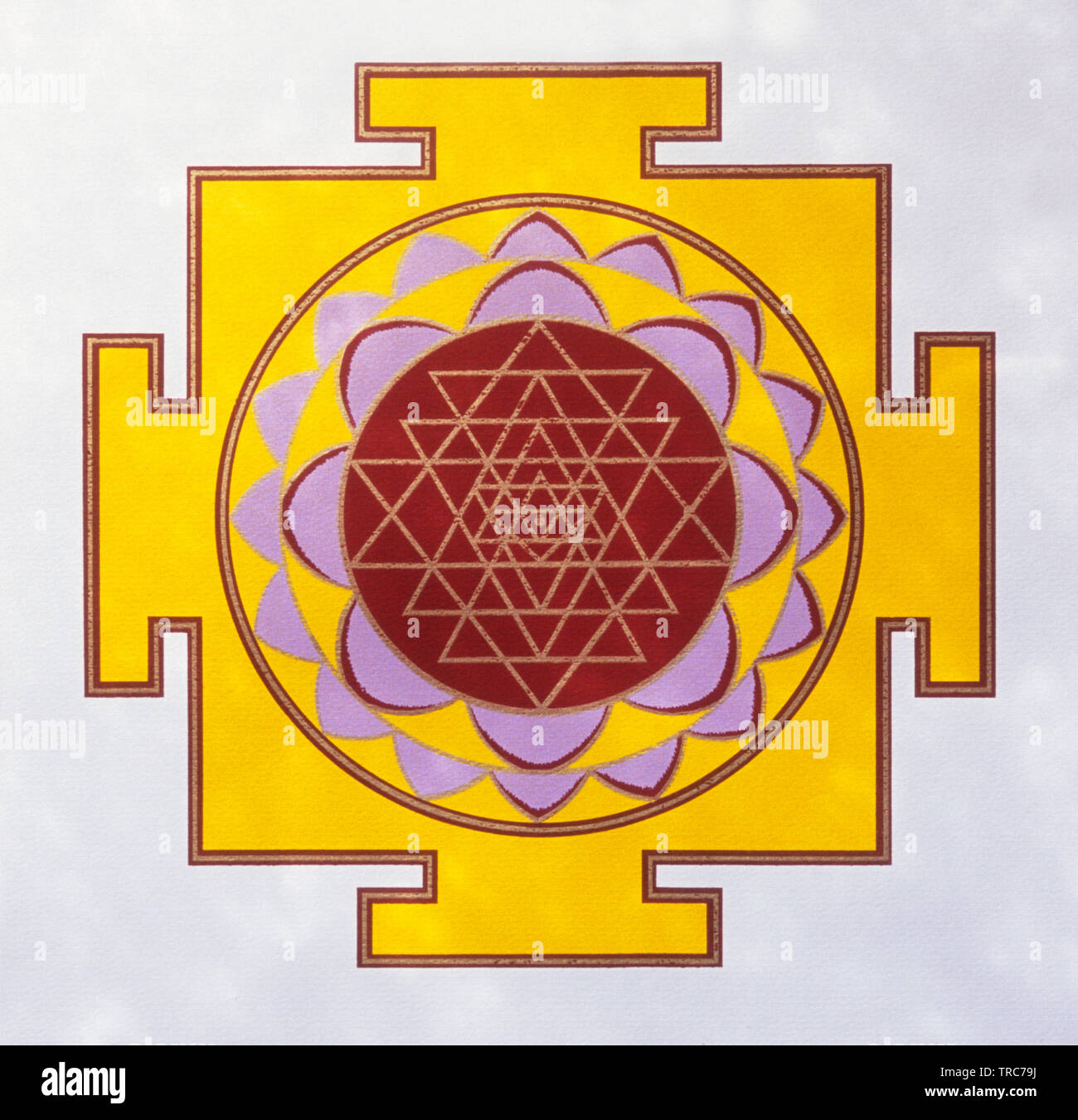 Sri yantra Banque de photographies et