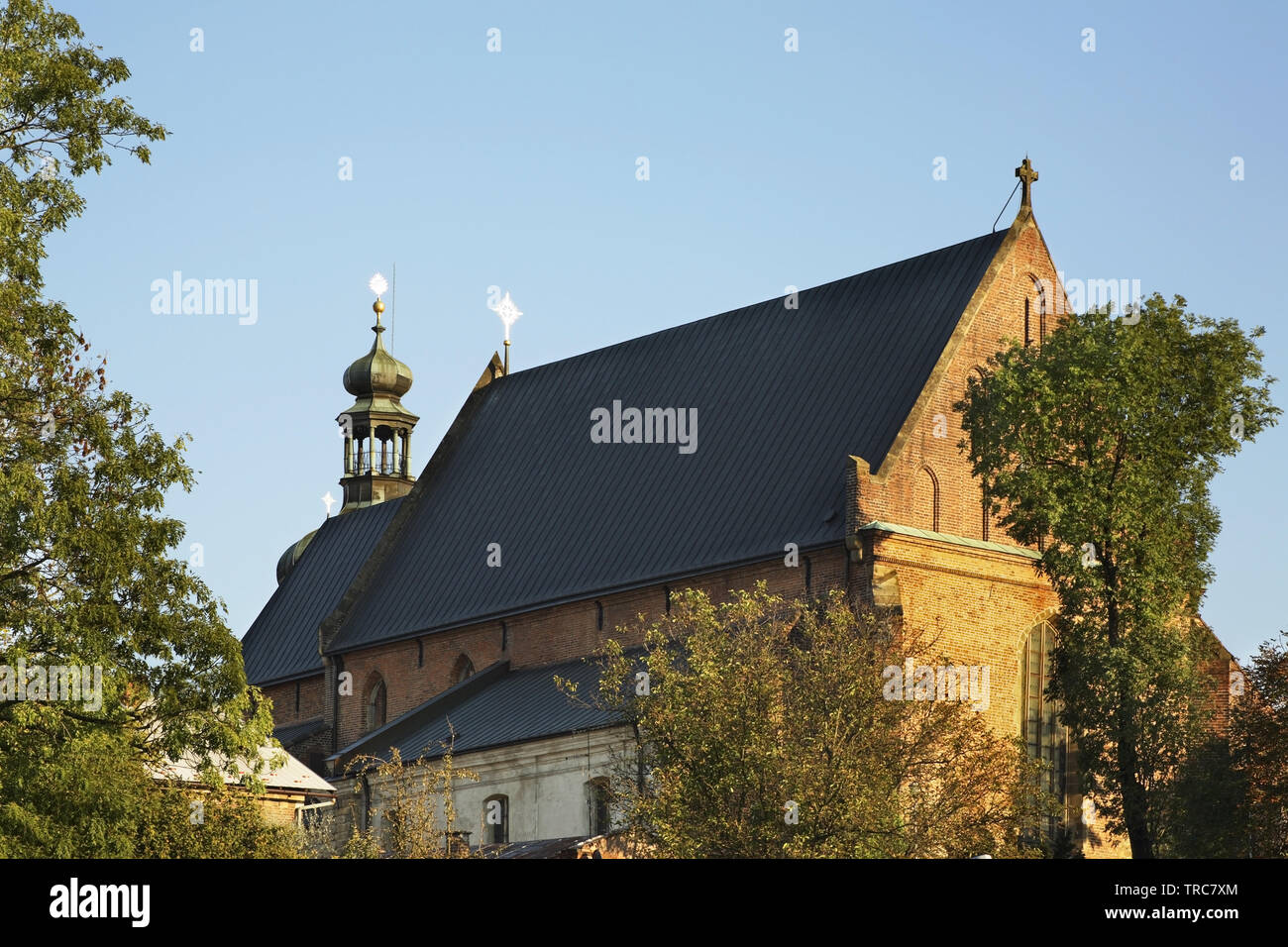 Église de la Sainte Trinité à Krosno. Pologne Banque D'Images