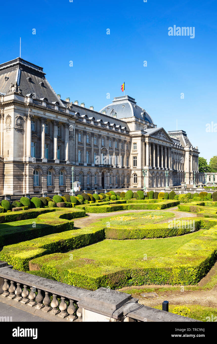 Palais royale Bruxelles Palais du Roi le roi de la résidence officielle de la Place des Palais Rue Brederode Bruxelles Belgique eu Europe Banque D'Images
