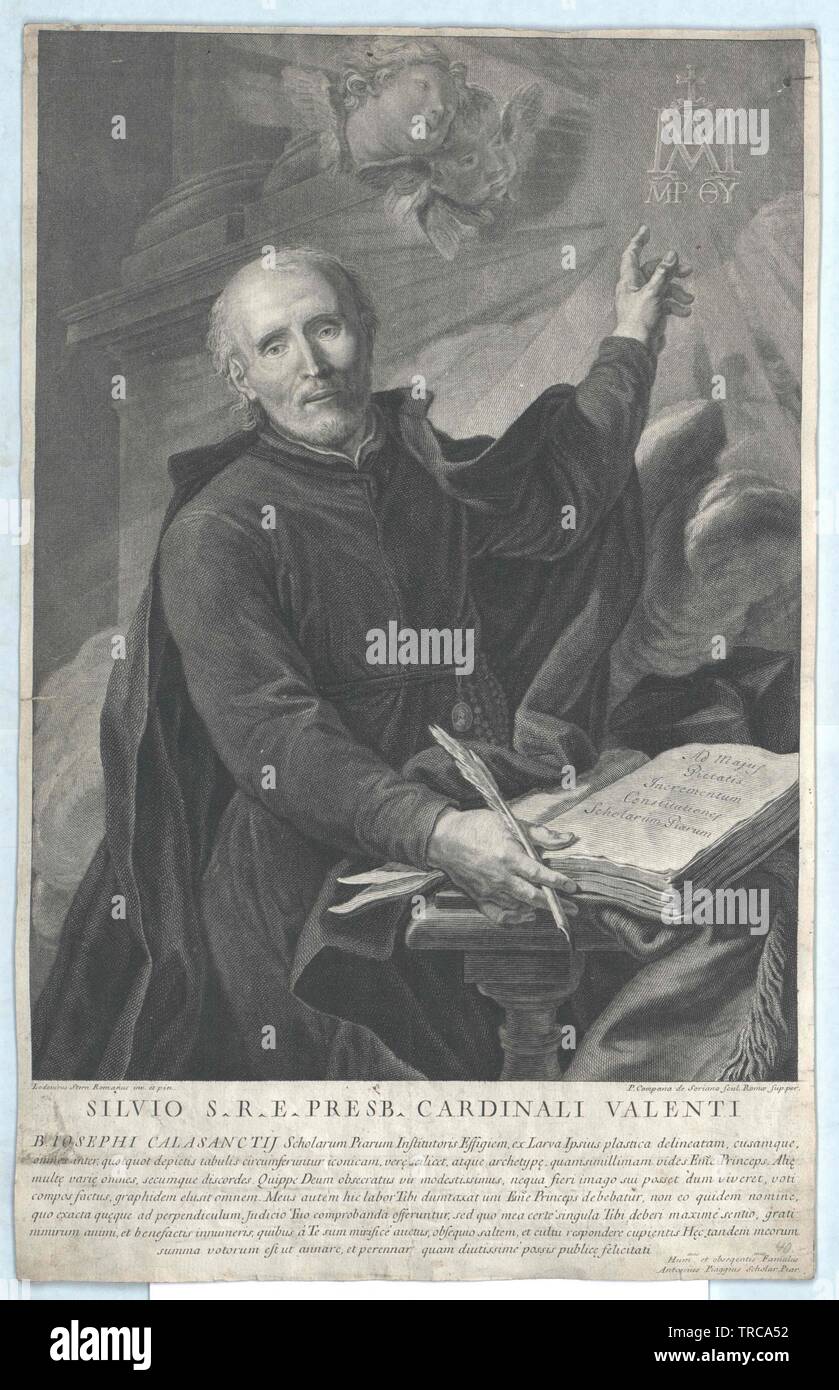 Joseph Calasanz, von Additional-Rights Clearance-Info, saint--Not-Available Banque D'Images