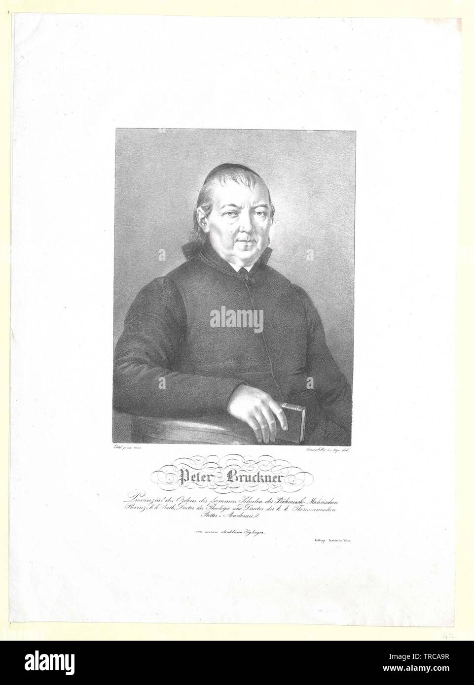 Bruckner, Peter, vivait vers 1823, Additional-Rights Clearance-Info-Not-Available- Banque D'Images