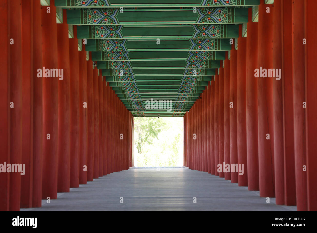 Woljeonggyo Bridge, Gyeongju, Corée, Printemps 2019 Banque D'Images