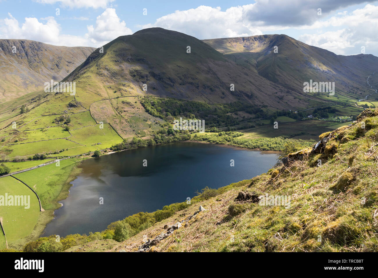 Frères de l'eau avec Hartsop Dodd et caudale au-delà Tête, Lake District, Cumbria, Royaume-Uni Banque D'Images