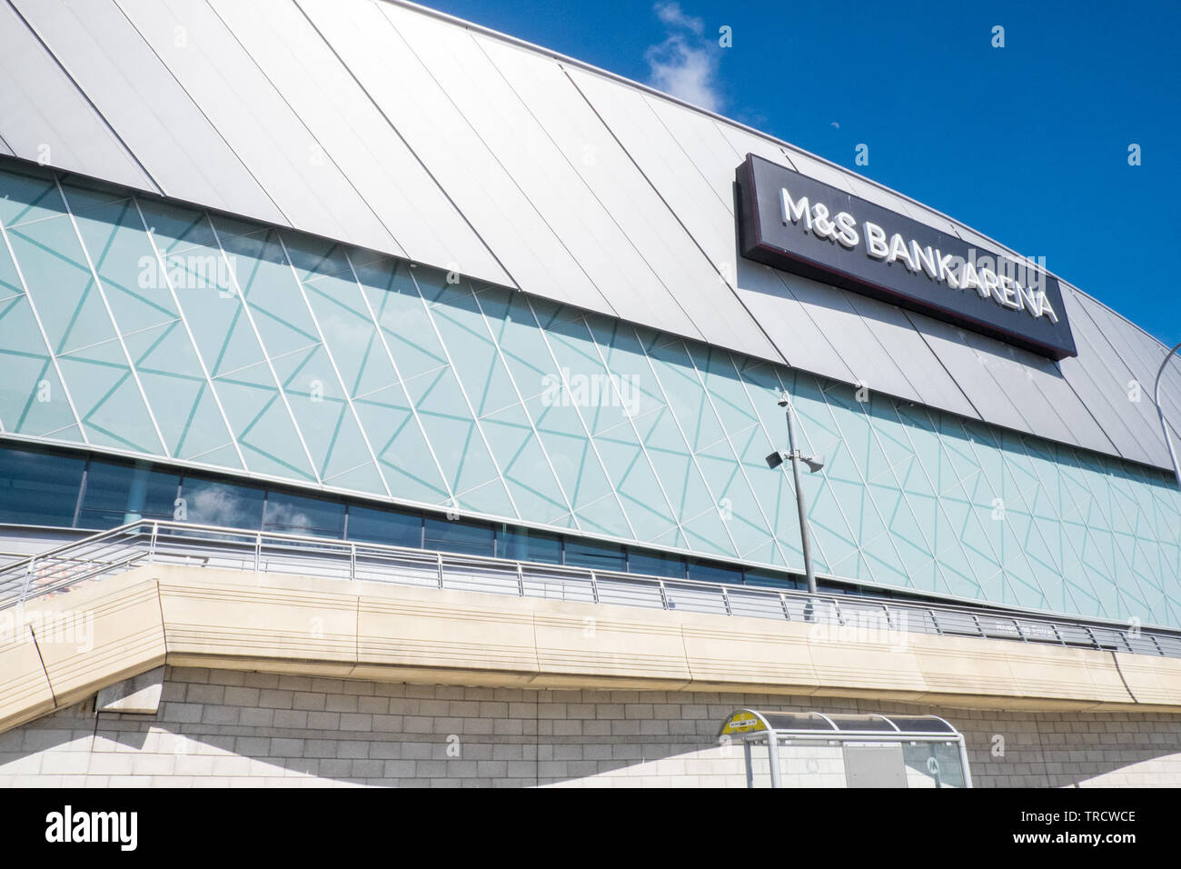 M +S,Banque,Arena Liverpool Arena,waterfront,Mersey Liverpool, Merseyside, Angleterre,GB,,UK,Grande Bretagne,British Banque D'Images