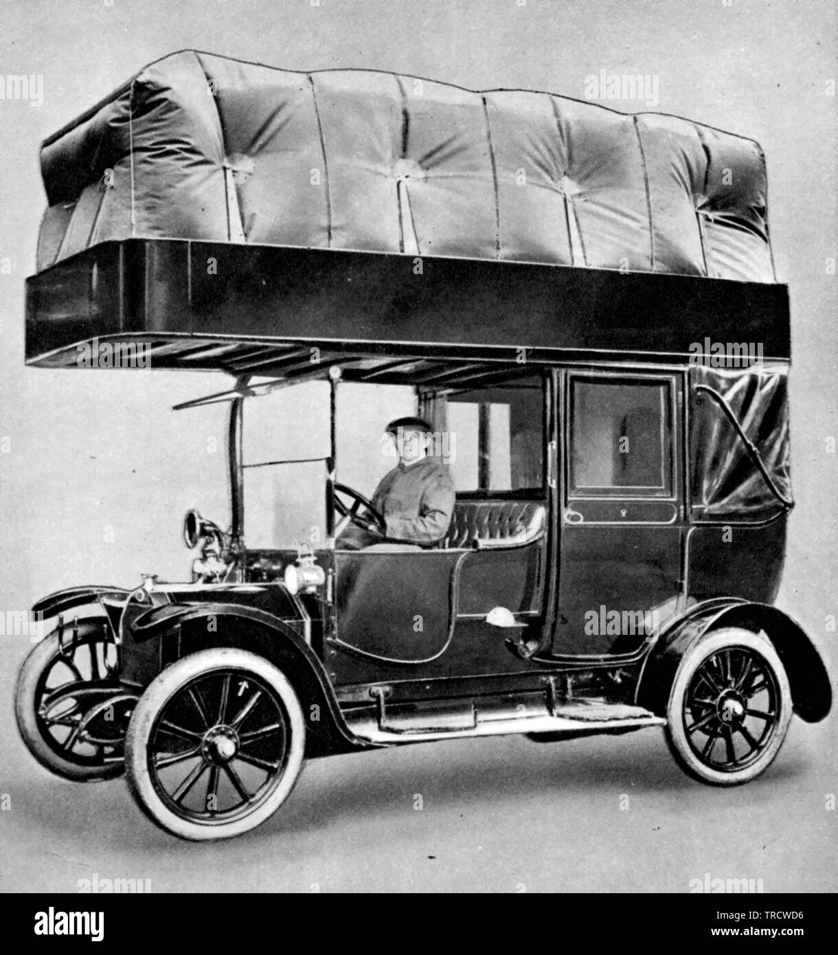 La DEUXIÈME GUERRE MONDIALE - guerre du sac sur une taxe automobile britannique, utilisé pour lutter contre les pénuries de carburant Banque D'Images