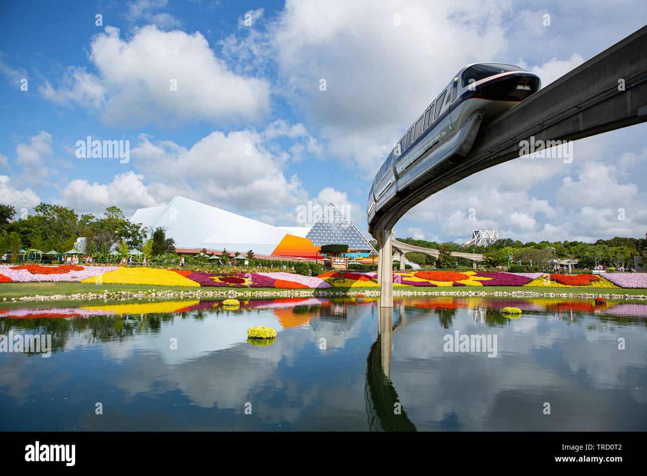 2019 Epcot et fleurs Garden Festival Banque D'Images