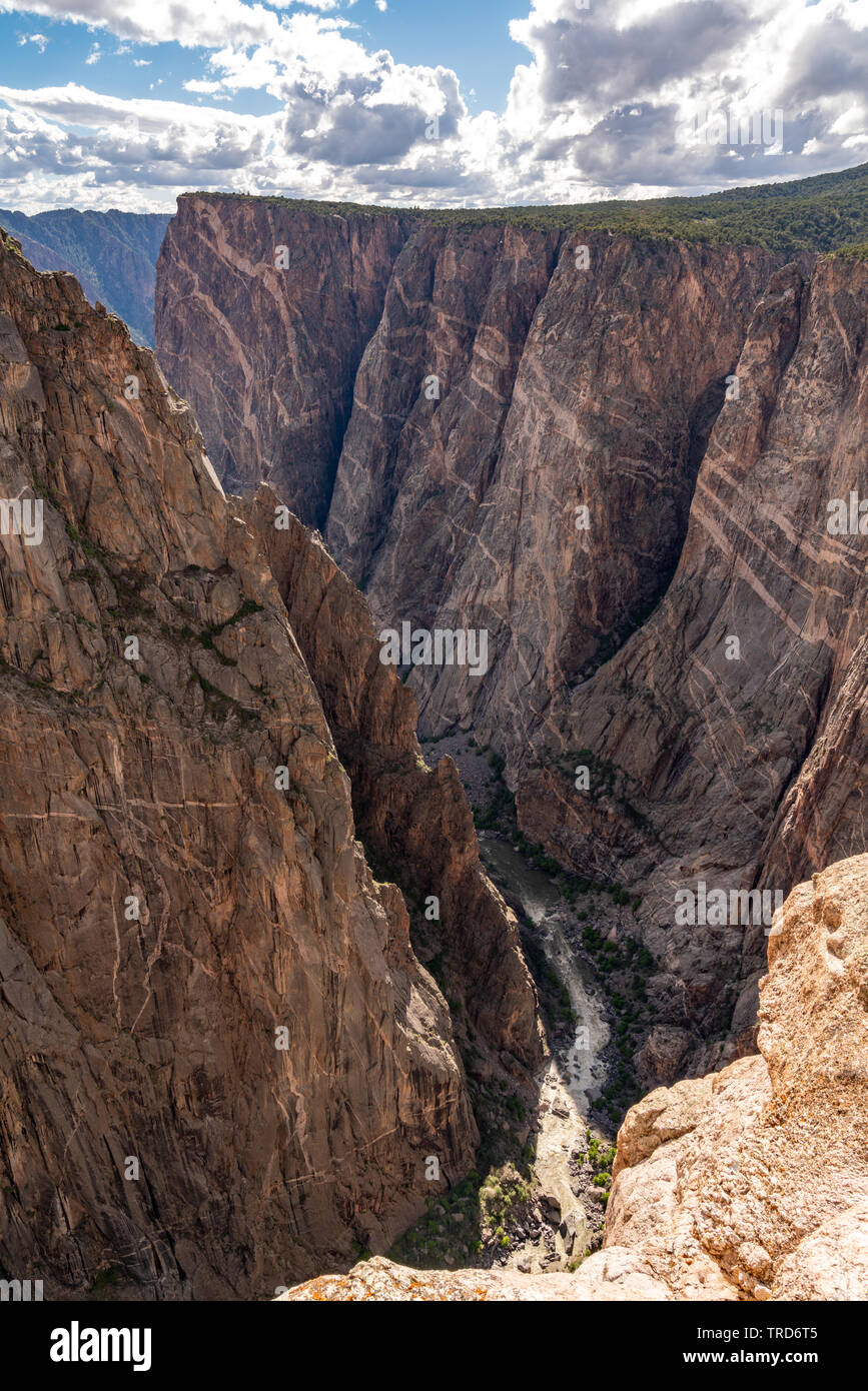 Parc National Black Canyon of the Gunnison Banque D'Images