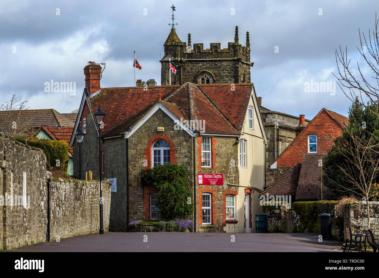 Shaftesbury, ville, dorset, England, UK Banque D'Images