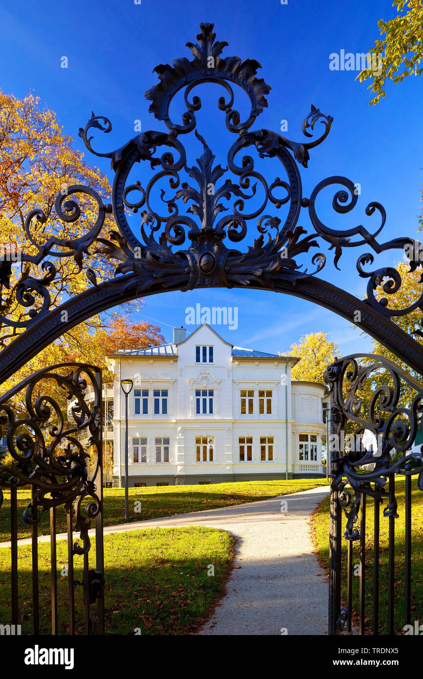 Villa Wippermann, musée régional de l'histoire locale, de l'Allemagne, en Rhénanie du Nord-Westphalie, Rhénanie-Palatinat, Halver Banque D'Images