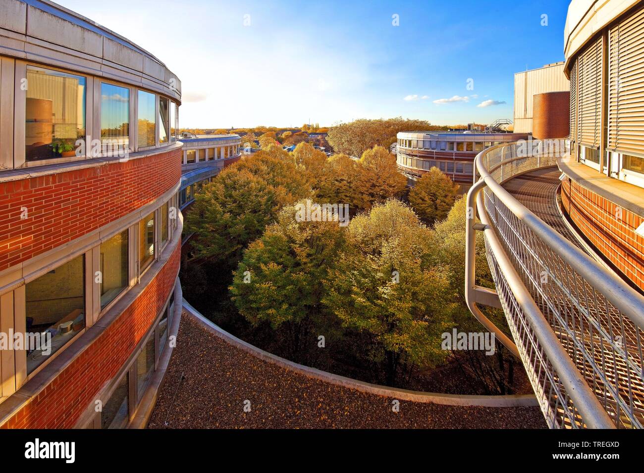 Campus de l'Université de Duisburg-Essen, Duisburg, Cookie Jar, l'Allemagne, en Rhénanie du Nord-Westphalie, région de la Ruhr, Duisburg Banque D'Images