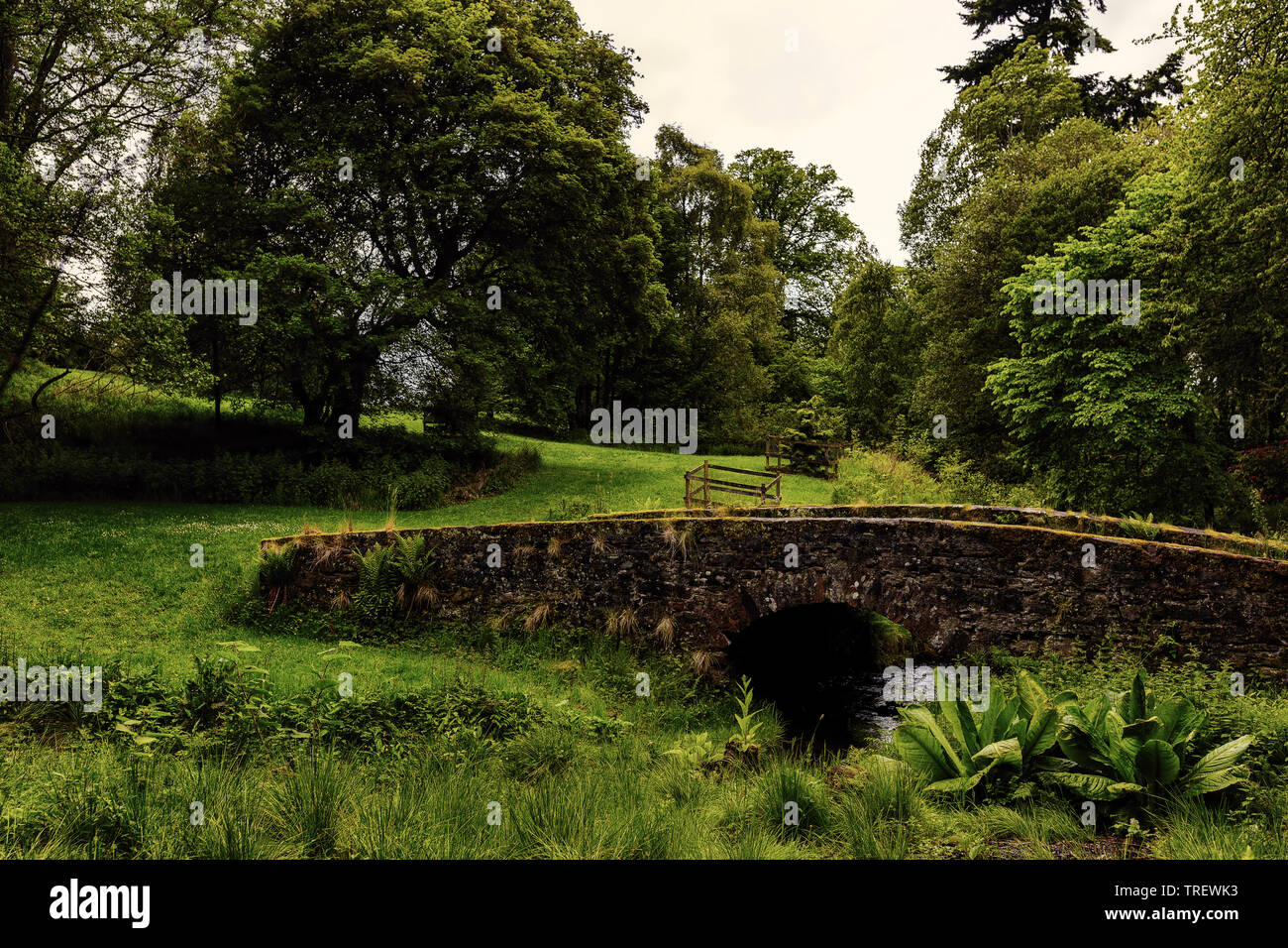 Ancien pont Banque D'Images