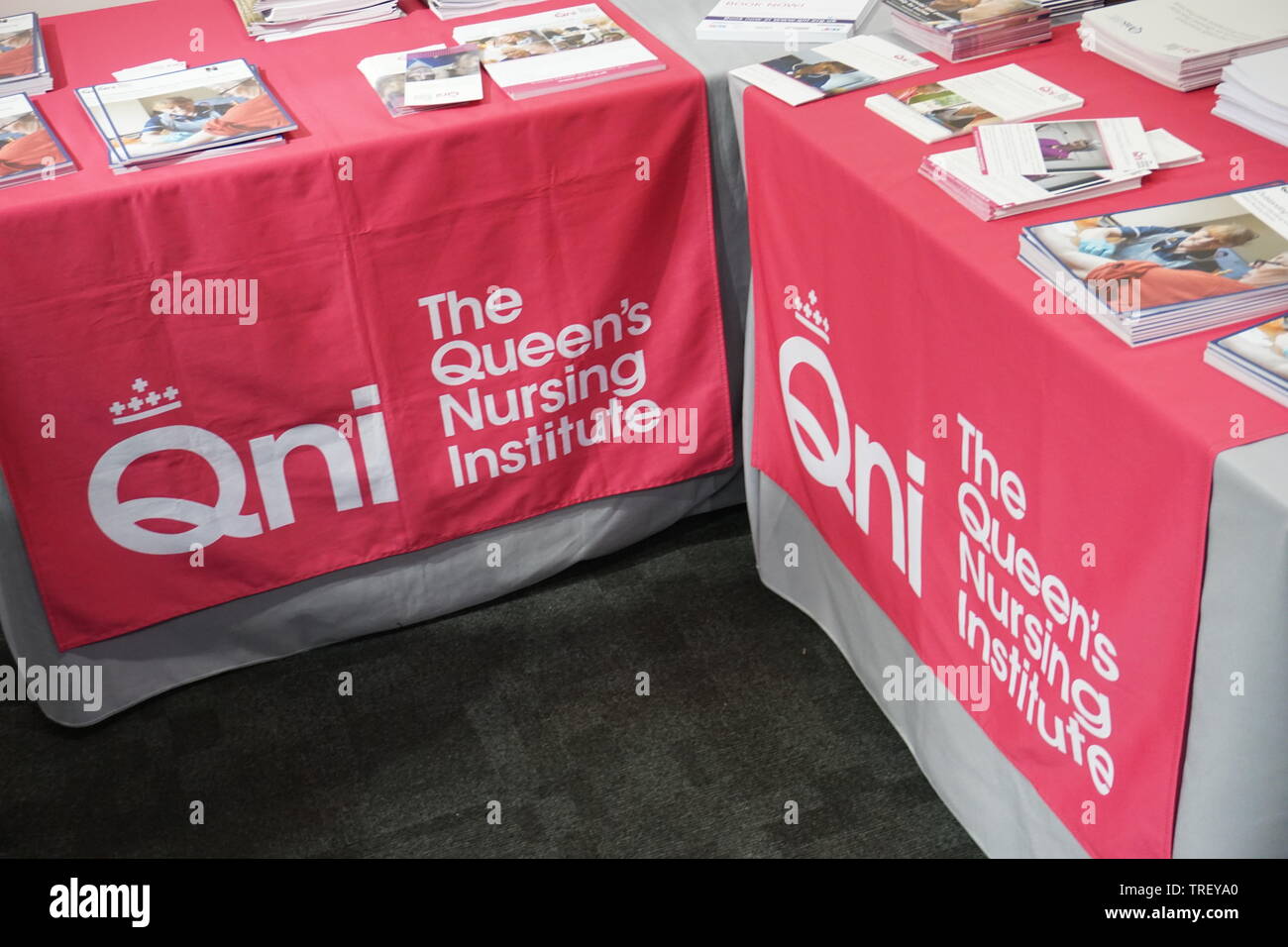 La Reine de l'Institut de soins infirmiers au Royal College of Nursing Congress Banque D'Images