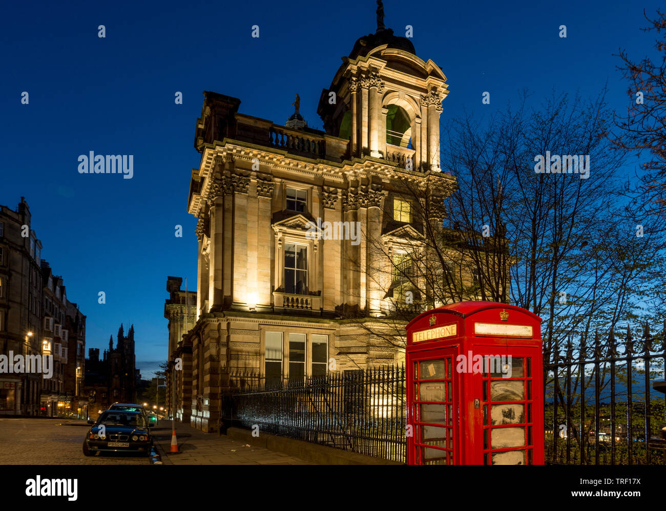 Bank of Scotland, le monticule, Édimbourg Banque D'Images