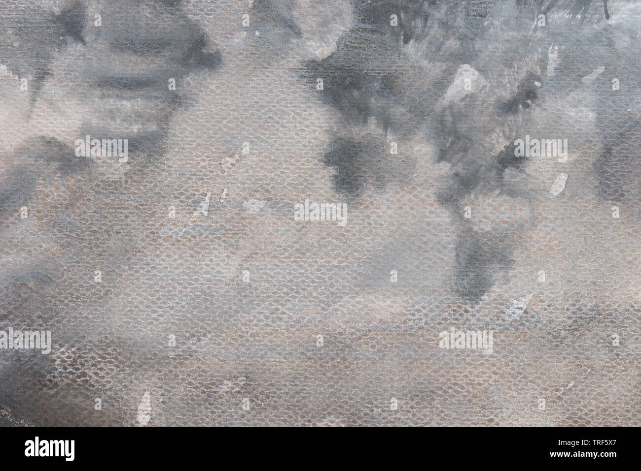 Couleur gris aquarelle sur papier peint texture d'arrière-plan Banque D'Images