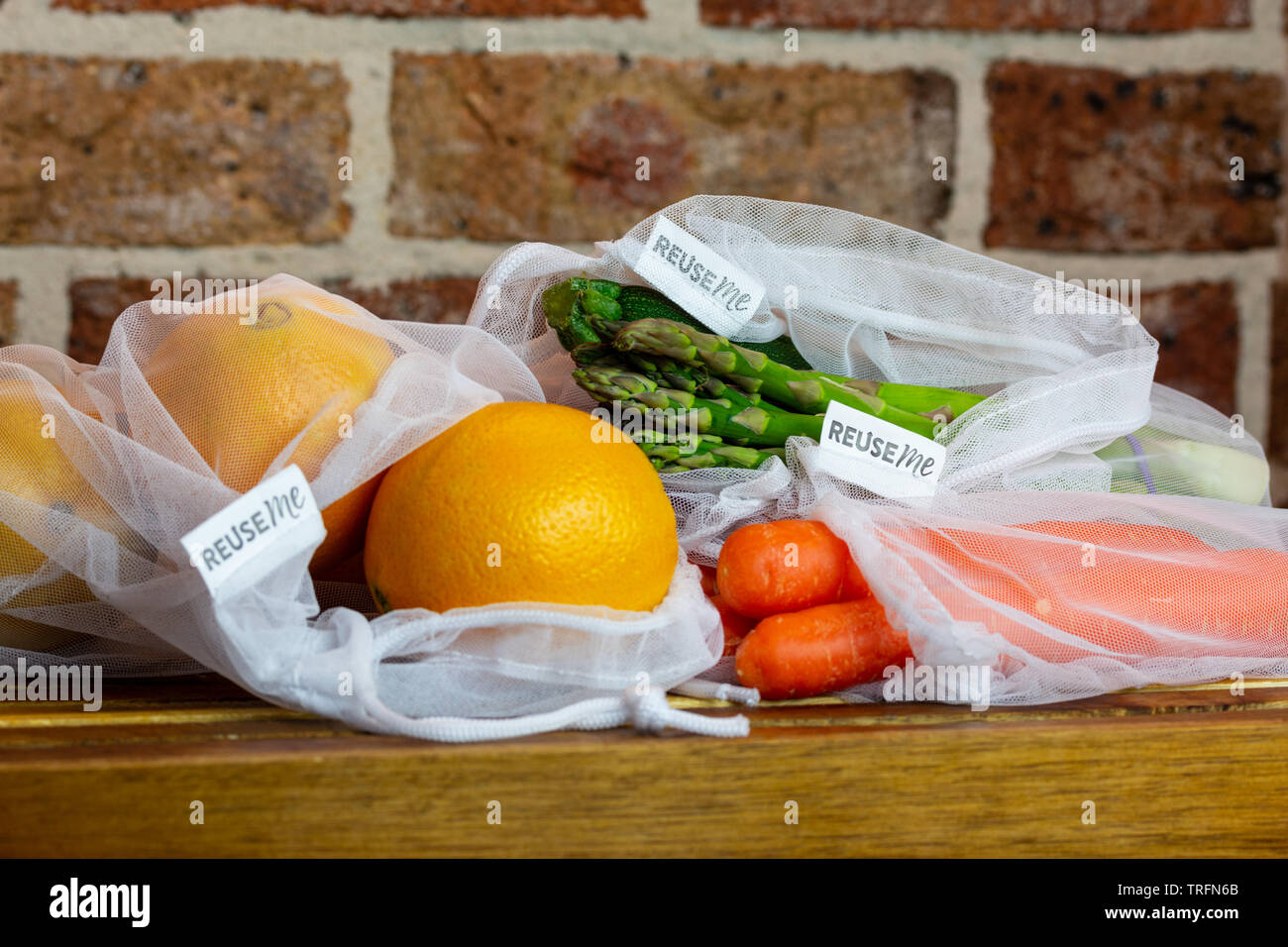 Sacs À Fruits & Légumes En Coton Bio I Sacs À Pain Réutilisables Set De