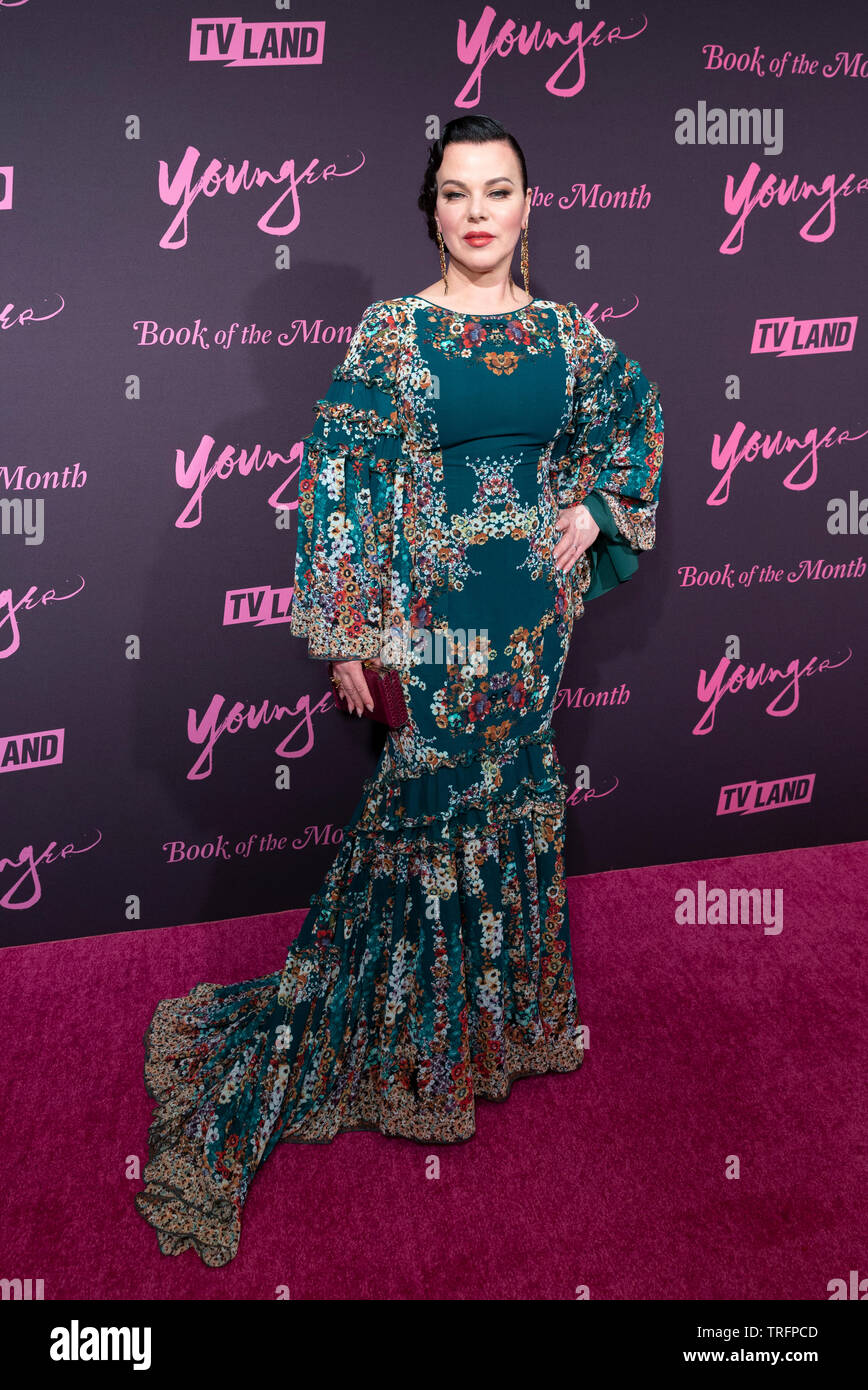 New York, NY - 4 juin 2019 : Debi Mazar assiste aux plus jeunes TVLand Saison 6 premiere partie à la William Vale Hotel Banque D'Images