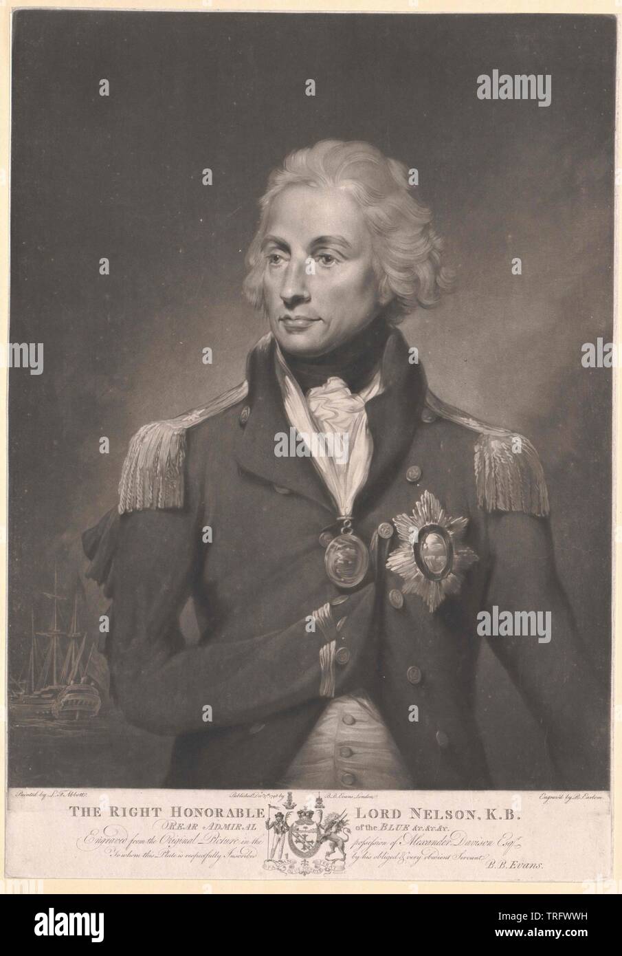 Horatio Nelson, vicomte, Additional-Rights Clearance-Info-Not-Available- Banque D'Images