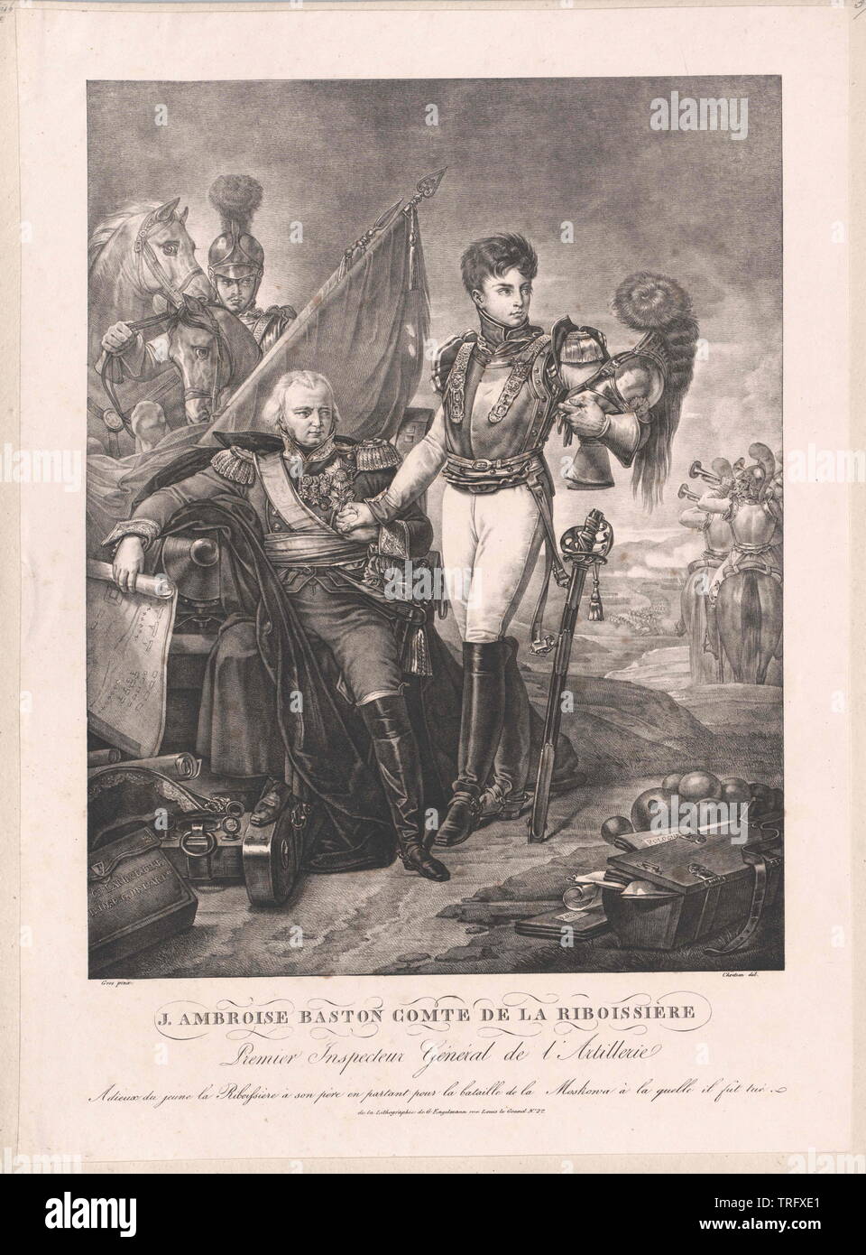 La Riboisière, Comte de Jean-Ambroise, Additional-Rights Clearance-Info-Not-Available- Banque D'Images