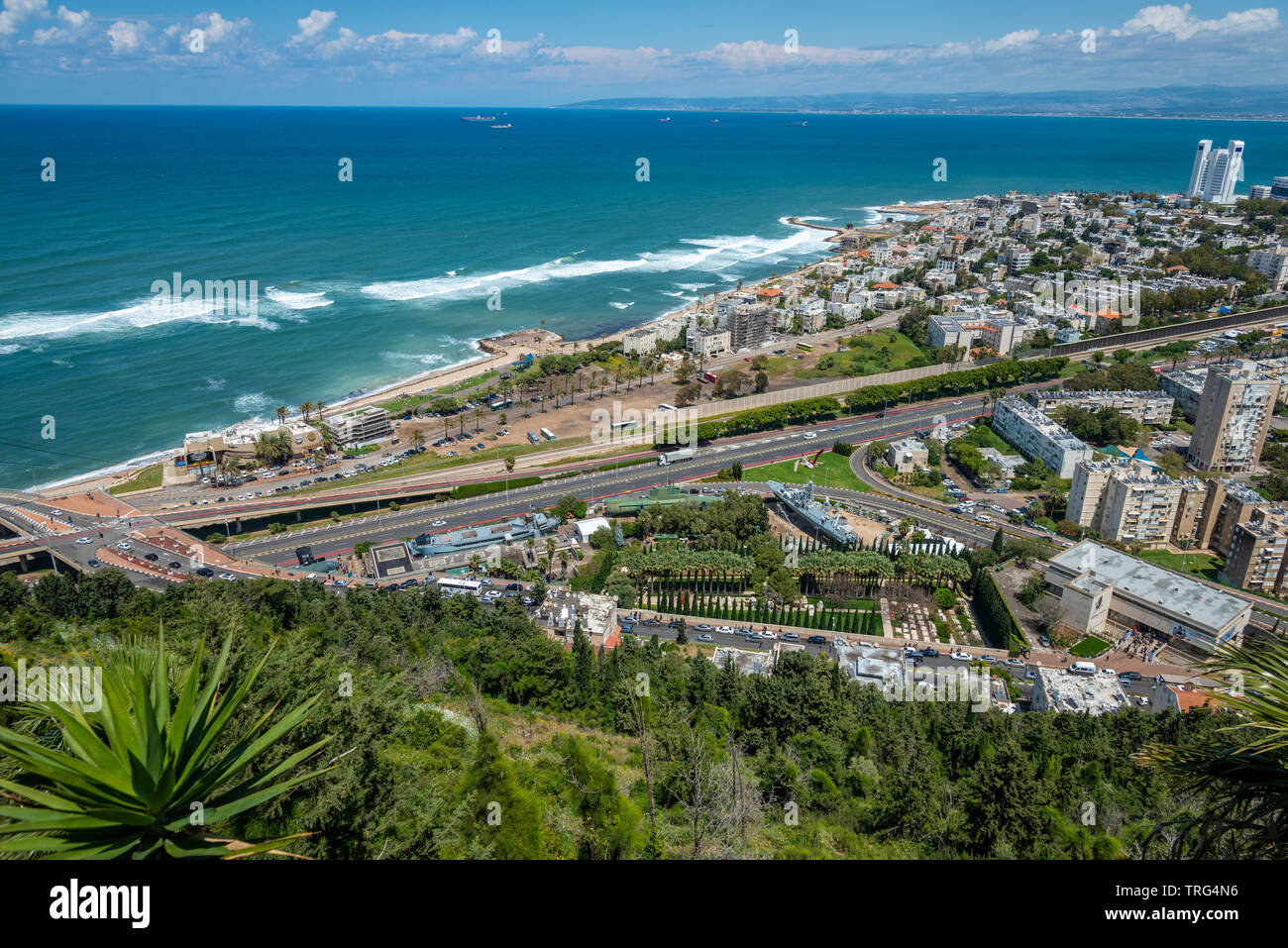 Haïfa, Israël - 21 Avril 2019 : l'immigration clandestine et le Musée Naval à Haïfa, Israël Banque D'Images