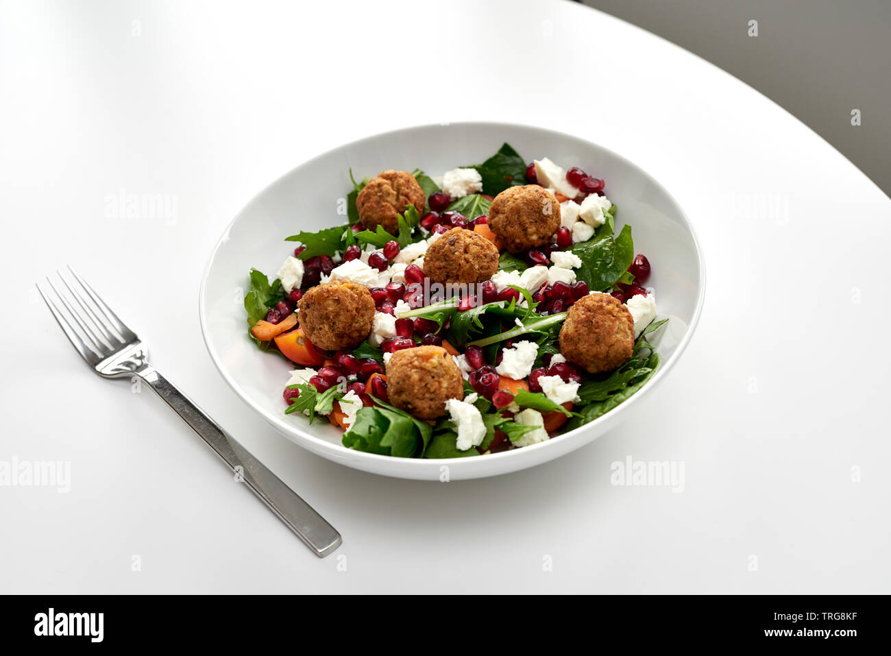Salade Falafel Banque D'Images