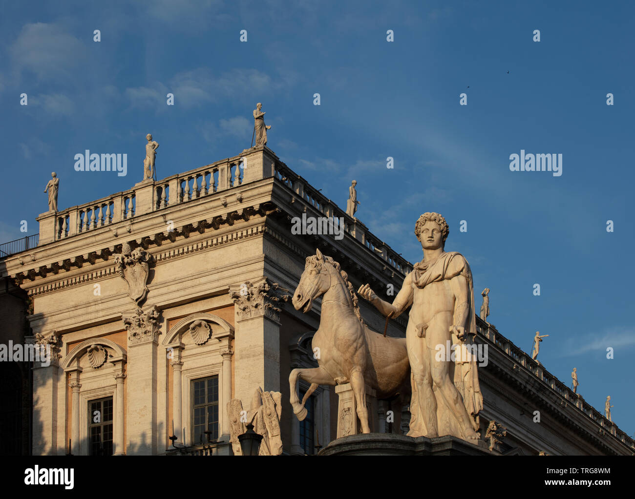 Statue castor pollux Banque de photographies et d’images à haute