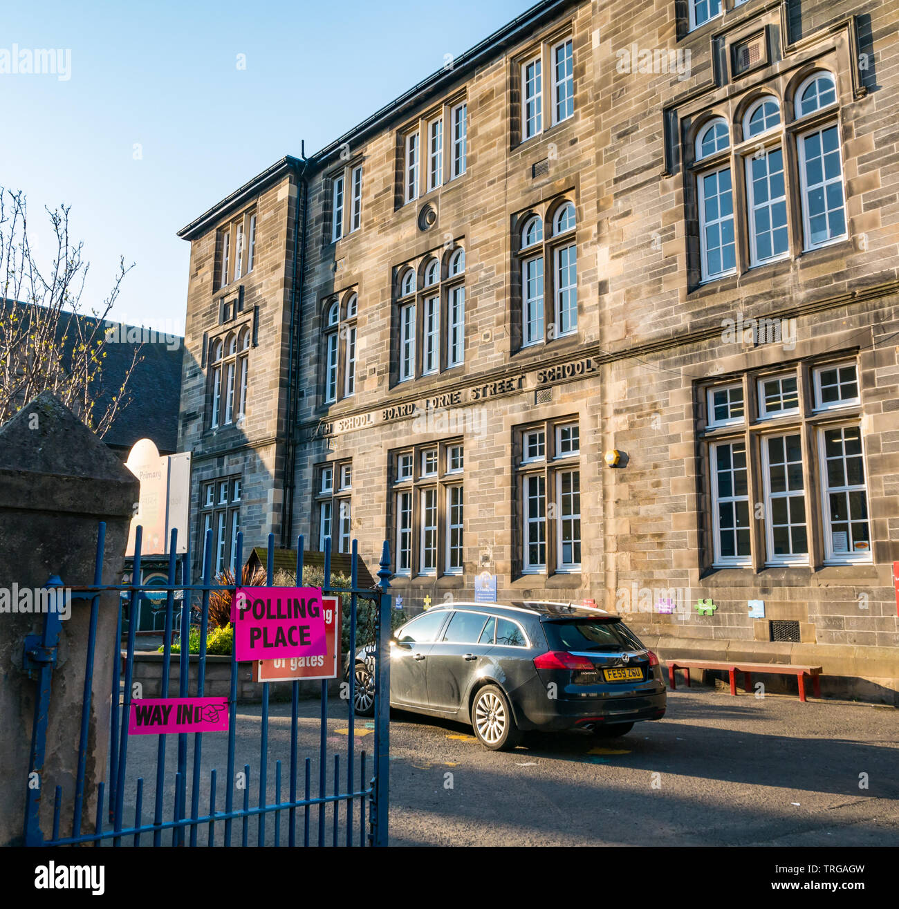 Lorne l'école primaire de scrutin à l'élection partielle du Conseil de Leith Walk, Édimbourg, Écosse, Royaume-Uni Banque D'Images