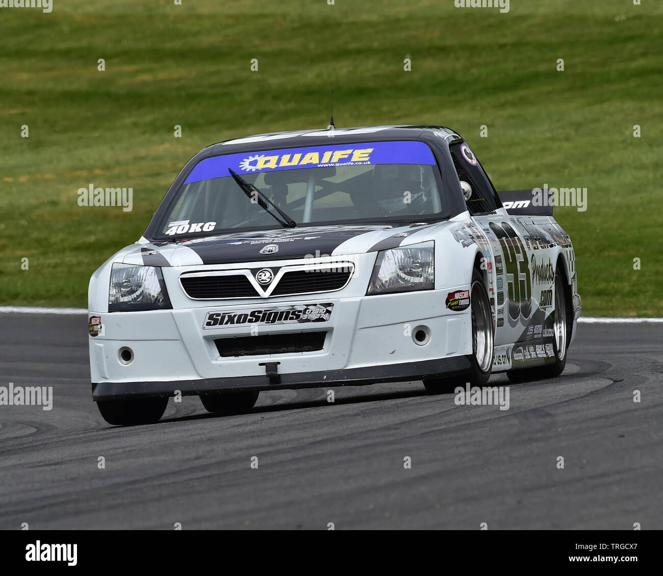 Michael Smith, camionnette, camionnette Racing Championship, American Speedfest VII, Brands Hatch, juin 2019, automobiles, Autosport, voitures, contrôle du circuit Banque D'Images