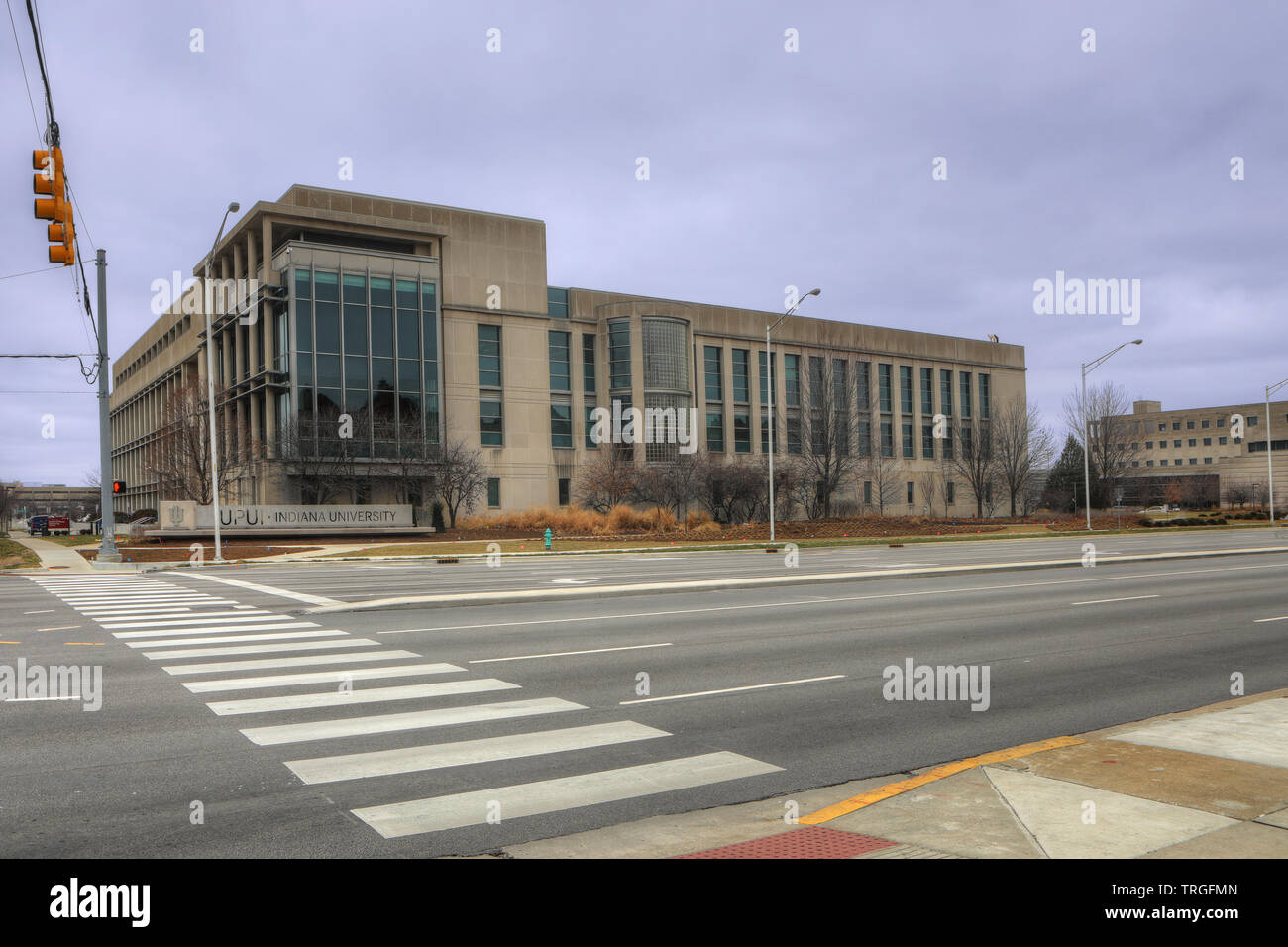 L'Université de l'Indiana à Indianapolis, Indiana Banque D'Images