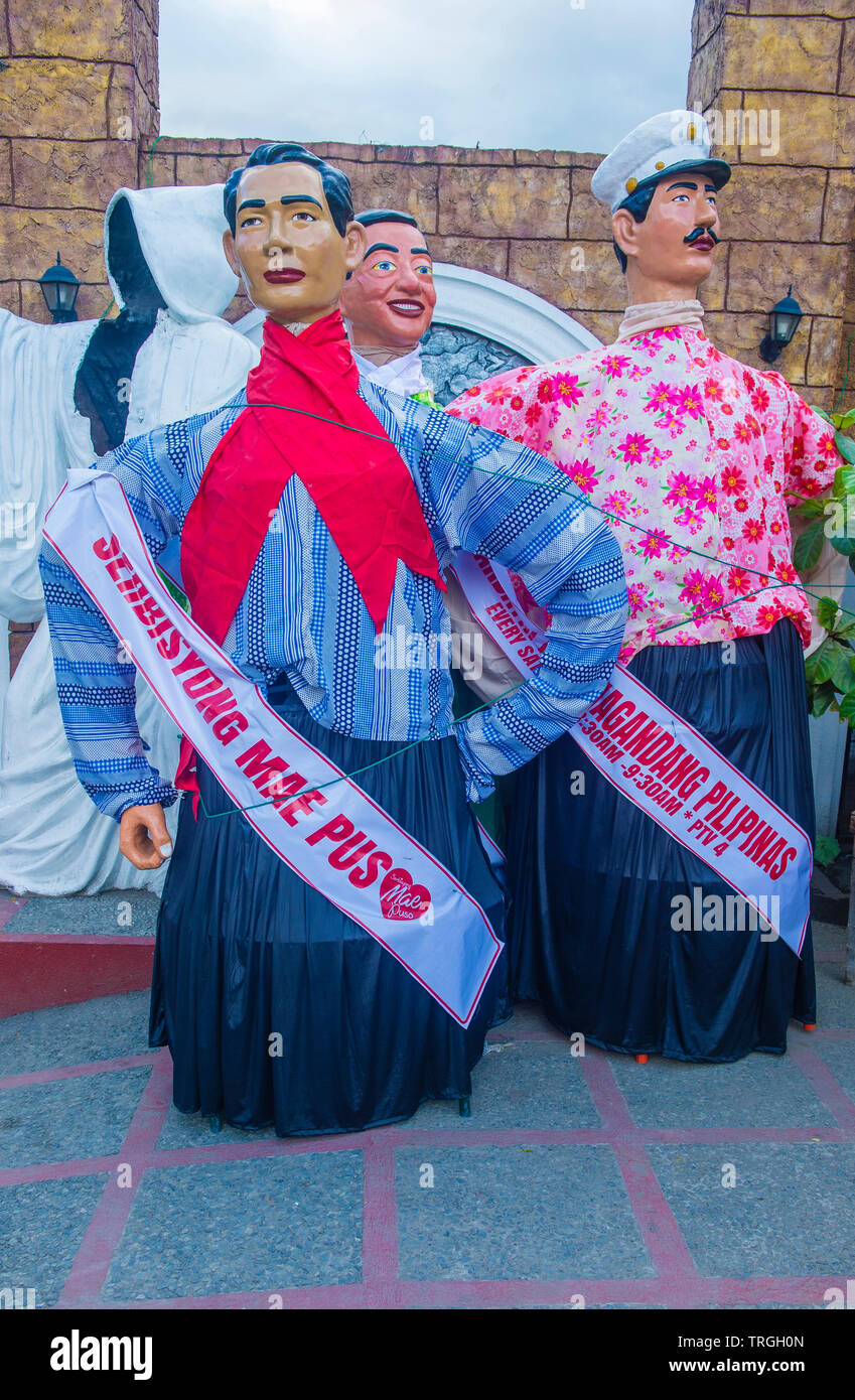 Higantes au festival Higantes à Angono Philippines Banque D'Images